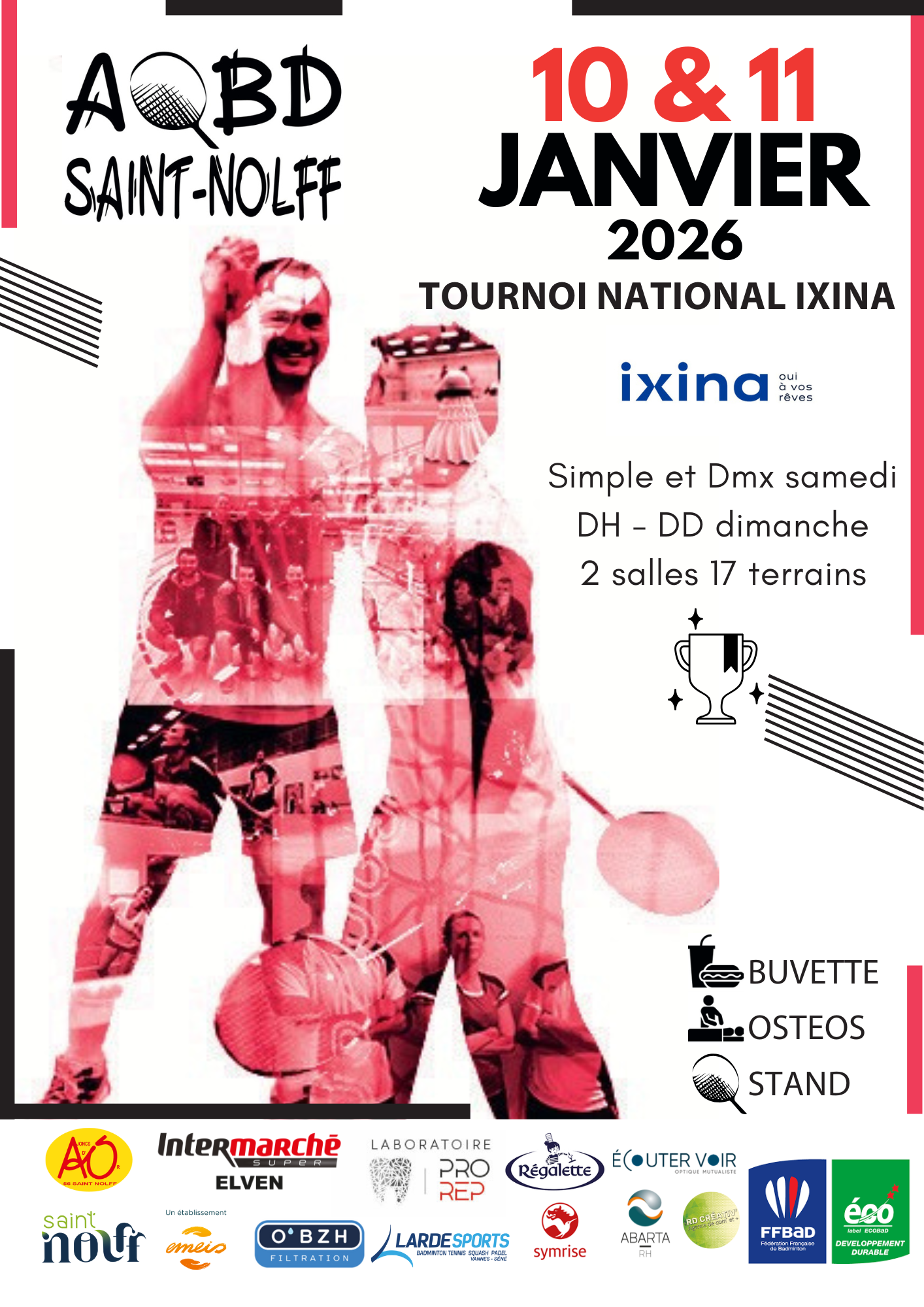 2e tournoi national IXINA AOBD Saint-Nolff